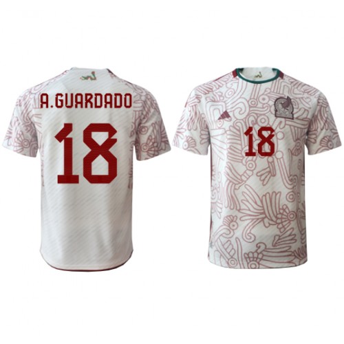 Pánský Fotbalový dres Mexiko Andres Guardado #18 MS 2022 Venkovní Krátký Rukáv